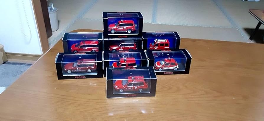Amazon.co.jp: CARNEL カーネル 消防車 1/43 : おもちゃ